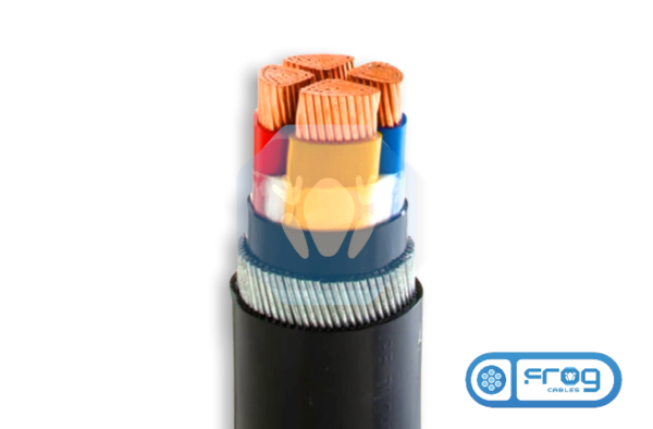 150MM² 4CORE 600/1000V PVC SWA CABLE